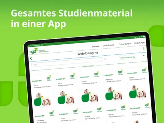 sgd-Campus-App Ihr mobiler Lernbegleiter android App screenshot 4